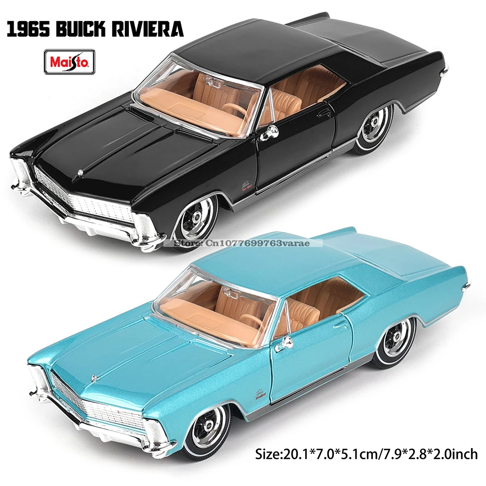 Maisto 1:26 1965 Buick Riviera alloy car model handicraft decoration collection toy tool gift Die casting
Maisto 1:26 1965 Buick Riviera alloy car model handicraft decoration collection toy tool gift Die casting