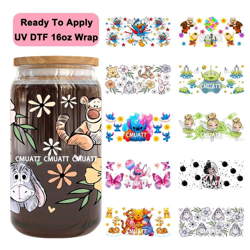 New Cartoon Princess Super Hero Characters UV DTF Stickers Ready To Apply Cup Wrap Custom Labels DIY Craft For Libbey Can Glass
New Cartoon Princess Super Hero Characters UV DTF Stickers Ready To Apply Cup Wrap Custom Labels DIY Craft For Libbey Can Glass