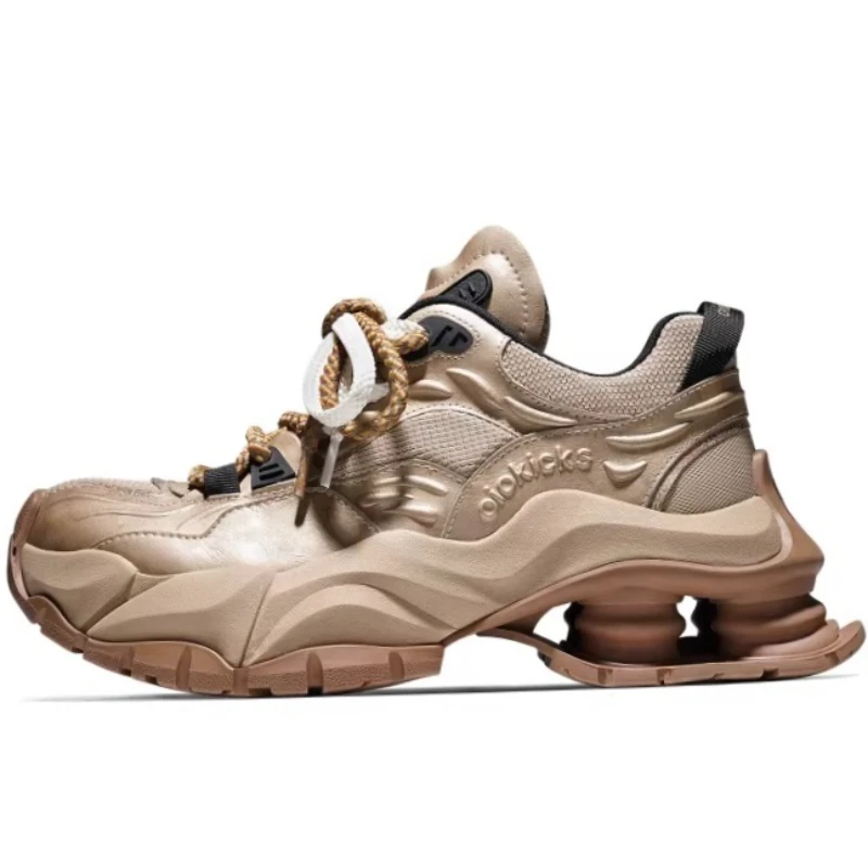 Male Fashion Casual Sneakers Shoes for Men's and Women's Genuine Leather Daddy Shoes Luxury Thick Soled Height-increasing Shoes
Male Fashion Casual Sneakers Shoes for Men's and Women's Genuine Leather Daddy Shoes Luxury Thick Soled Height-increasing Shoes