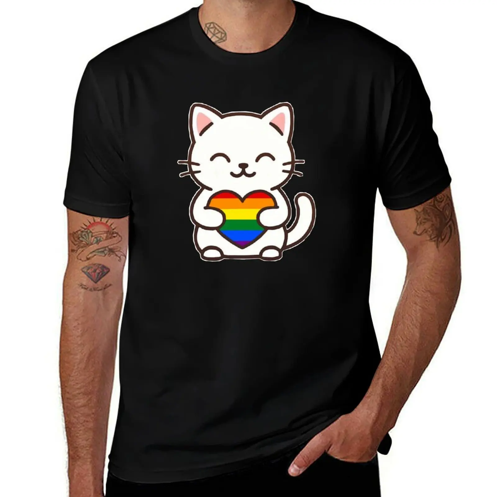 Lucky Pride Cat T-Shirt vintage anime shirt rapper graphic tees clothes plus sizes mens fashion
Lucky Pride Cat T-Shirt vintage anime shirt rapper graphic tees clothes plus sizes mens fashion