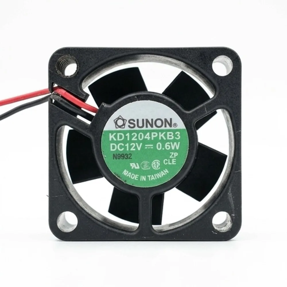 For SUNON KD1204PKB3 4020 DC12V 0.6W 4CM 2-Wire Silent Cooling Fan
For SUNON KD1204PKB3 4020 DC12V 0.6W 4CM 2-Wire Silent Cooling Fan