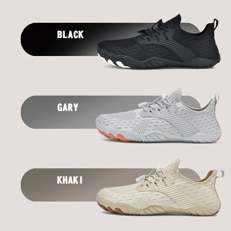 Fashion Men Wider Shoes Breathable Mesh Men Barefoot Wide-toed Shoes New Flats Soft Zero Drop Sole Wider Toe Sneakes Big Size
Fashion Men Wider Shoes Breathable Mesh Men Barefoot Wide-toed Shoes New Flats Soft Zero Drop Sole Wider Toe Sneakes Big Size