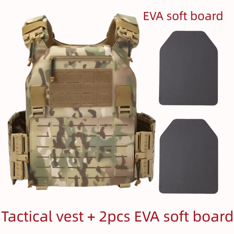 Camouflage Tactical Hunting Waistcoat Multi Pocket Molle Vest Outdoor Shooting Training Protective Equipment
Camouflage Tactical Hunting Waistcoat Multi Pocket Molle Vest Outdoor Shooting Training Protective Equipment