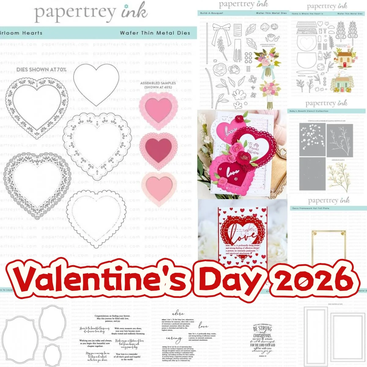 Valentine's Day 2026 New Bouquet Home Love Heart Metal Cutting Dies Clear Stamps Stencil Hot Foil For DIY Scrapbook Template
Valentine's Day 2026 New Bouquet Home Love Heart Metal Cutting Dies Clear Stamps Stencil Hot Foil For DIY Scrapbook Template