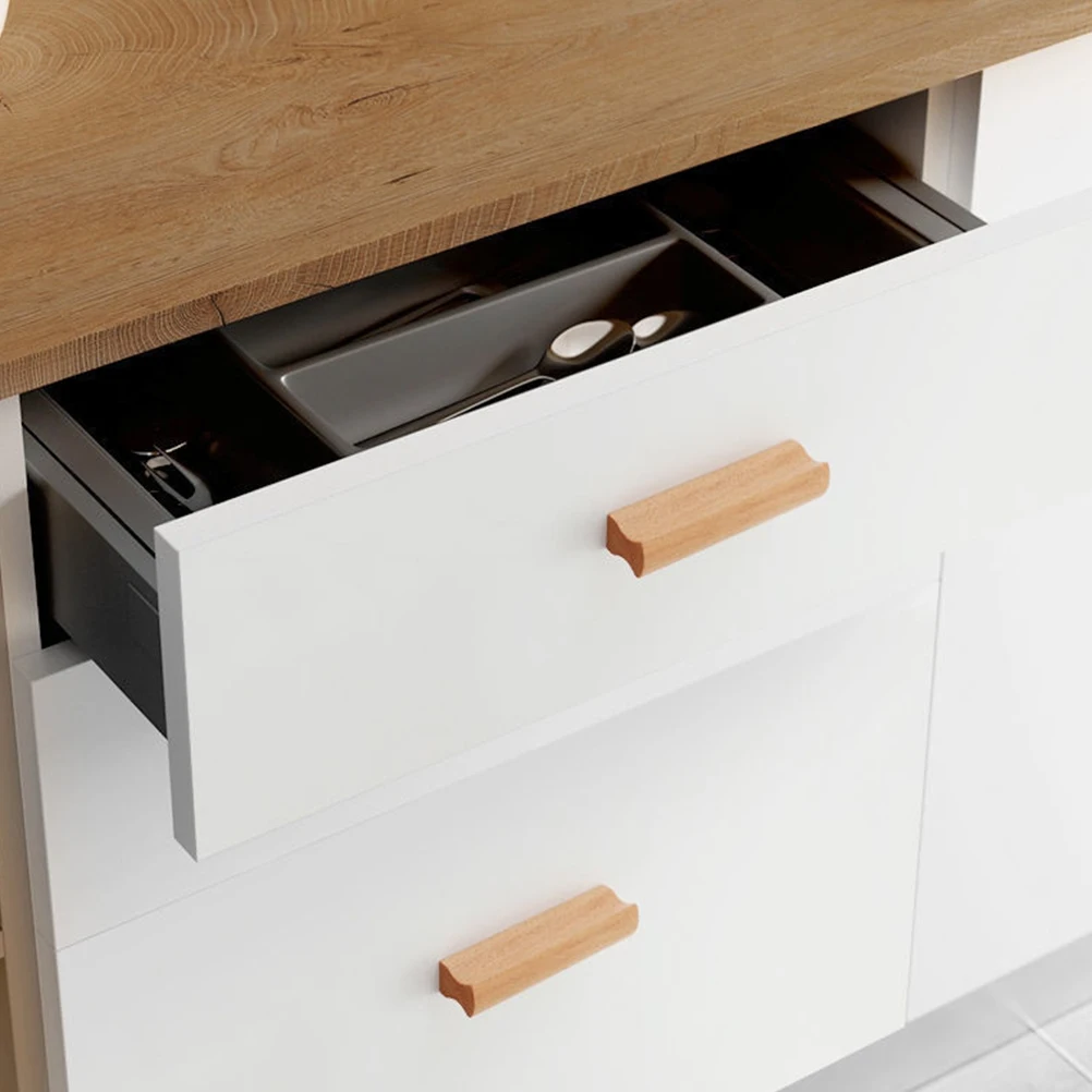 4pcs Solid Wood Drawer Pulls Round Edge Cabinet Handles For Kitchen Wardrobe Furniture Replacement Easy Install Wooden Pulls
4pcs Solid Wood Drawer Pulls Round Edge Cabinet Handles For Kitchen Wardrobe Furniture Replacement Easy Install Wooden Pulls