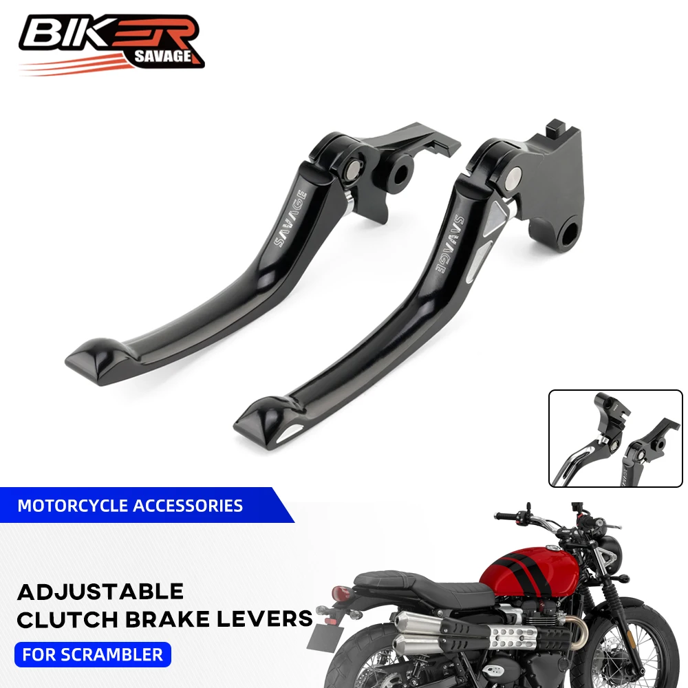 CNC Moto Adjustable Brake And Clutch Levers For Thruxton 1200 900 Scrambler Bonneville T120 T100 Motorcycle Accessories Parts
CNC Moto Adjustable Brake And Clutch Levers For Thruxton 1200 900 Scrambler Bonneville T120 T100 Motorcycle Accessories Parts