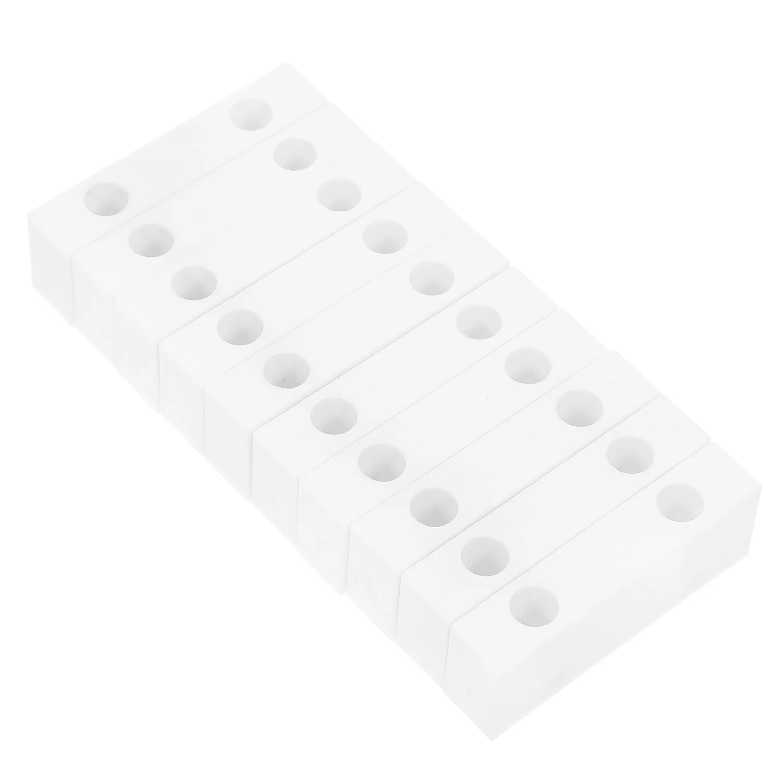 10pcs Window Limiter Block Double Hole Window Block Sliding Door Accessories Hidden Adjustable White Security Lock For Children
10pcs Window Limiter Block Double Hole Window Block Sliding Door Accessories Hidden Adjustable White Security Lock For Children