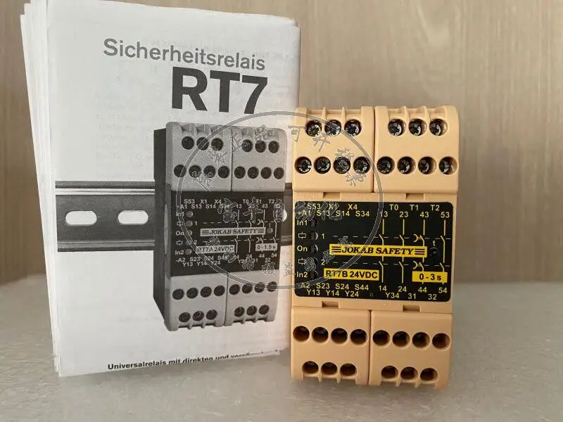 Original genuine JOKAB SAFETY safety relay RT7A 24VDC 0-1.5S in stock
Original genuine JOKAB SAFETY safety relay RT7A 24VDC 0-1.5S in stock