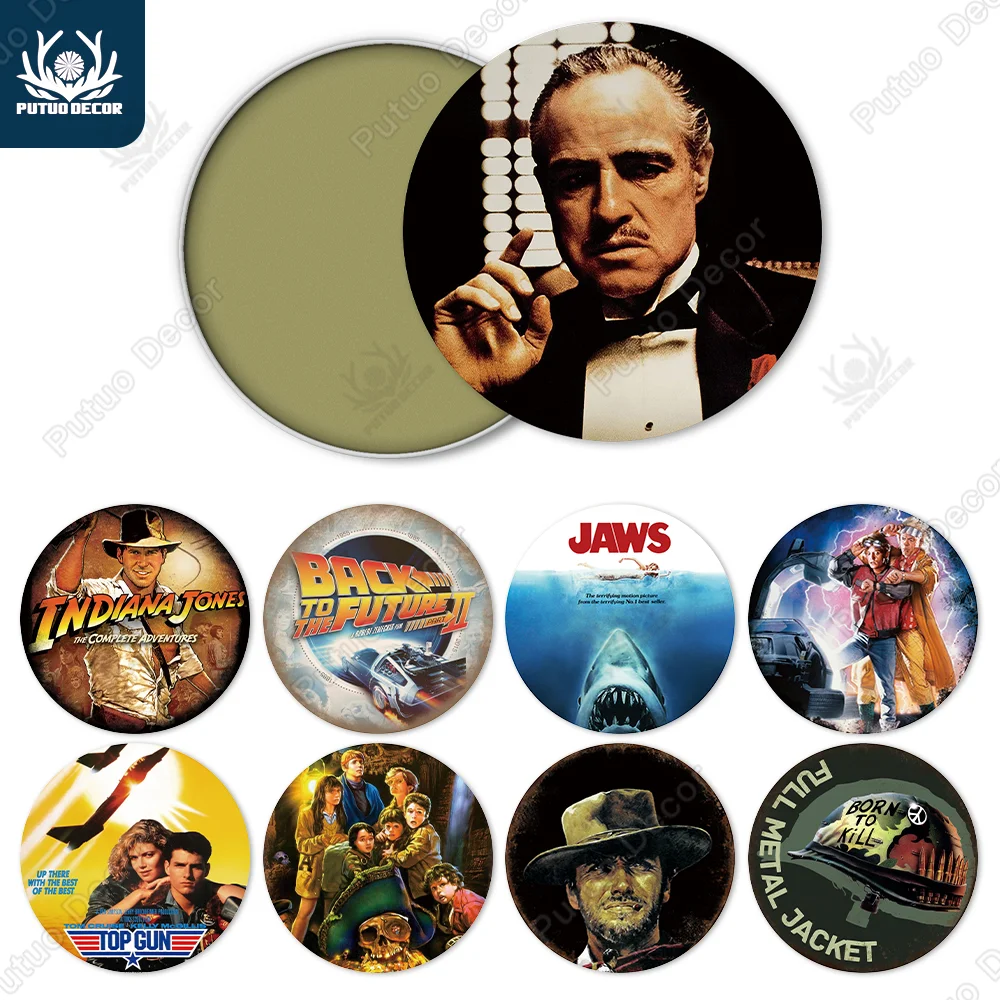 Putuo Decor Classic Movie Metal Round Sign Plaque Tin Wall Art Poster Iron Plate Decor for Man Cave Club Bedroom Cinema Home
Putuo Decor Classic Movie Metal Round Sign Plaque Tin Wall Art Poster Iron Plate Decor for Man Cave Club Bedroom Cinema Home