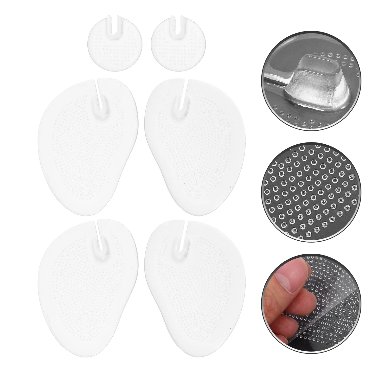 3 Pair Gel Insoles Non Slip Metatarsal Support Forefoot Pads High Heel Cushion Shock Absorbing Pain Relief Foot Care Tools
3 Pair Gel Insoles Non Slip Metatarsal Support Forefoot Pads High Heel Cushion Shock Absorbing Pain Relief Foot Care Tools