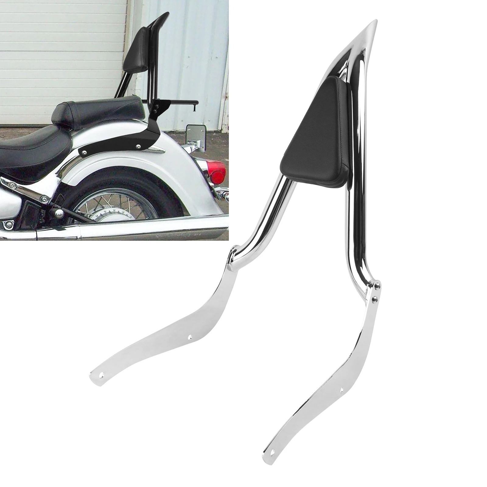 Motorcycle Chrome Detachable Rear Backrest Sissy Bar Luggage Rack Fit For Suzuki Boulevard C50 2005-2011 VL800 2001-2011
Motorcycle Chrome Detachable Rear Backrest Sissy Bar Luggage Rack Fit For Suzuki Boulevard C50 2005-2011 VL800 2001-2011