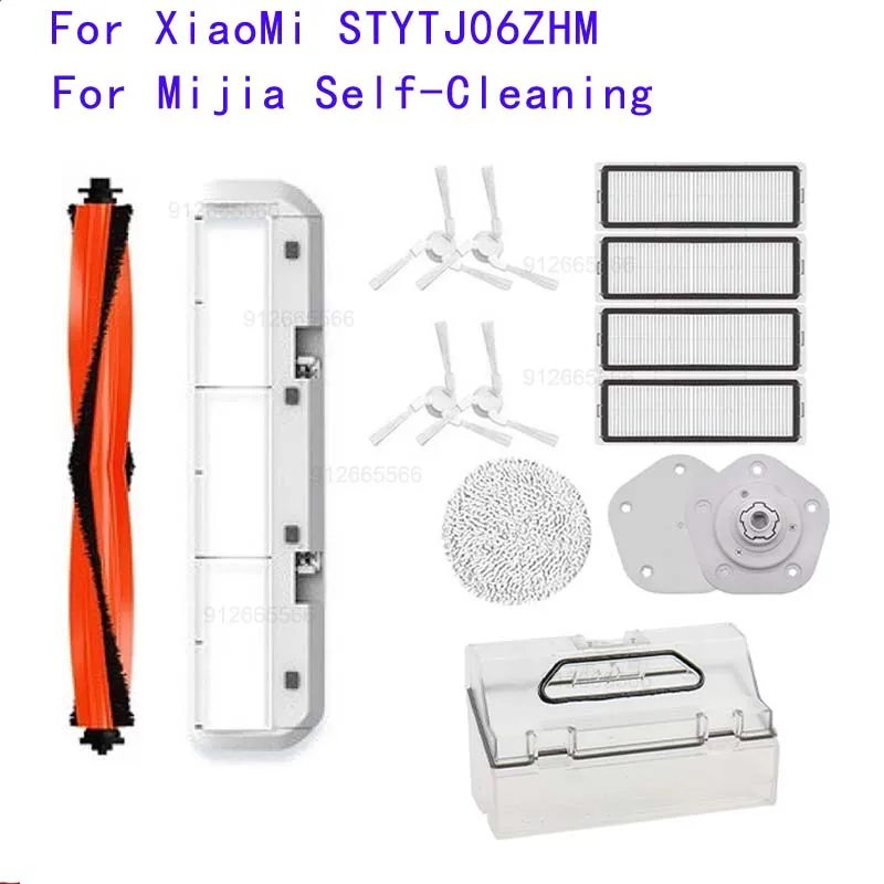 Запчасти для самоочищающегося робота-пылесоса XiaoMi STYTJ06ZHM Mijia, основная и боковая щетки, держатель швабры, аксессуары для фильтров НЕРА
Запчасти для самоочищающегося робота-пылесоса XiaoMi STYTJ06ZHM Mijia, основная и боковая щетки, держатель швабры, аксессуары для фильтров НЕРА