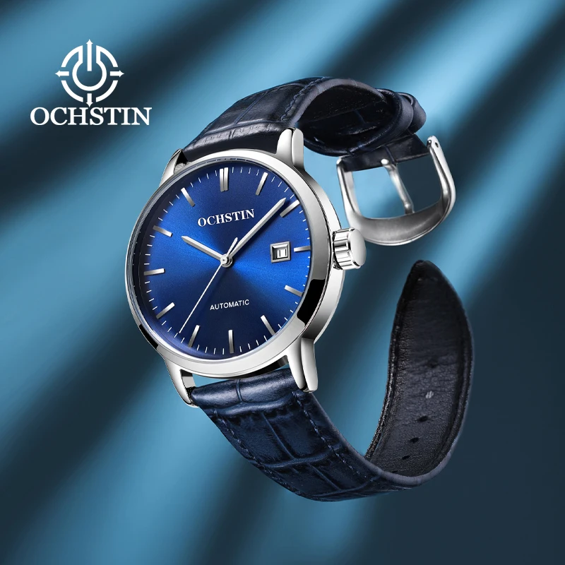 OCHSTIN Men's Minimalist Premium Automatic Mechanical 30M Life Waterproof Master Series Watches Leather Strap Wristwatch
OCHSTIN Men's Minimalist Premium Automatic Mechanical 30M Life Waterproof Master Series Watches Leather Strap Wristwatch