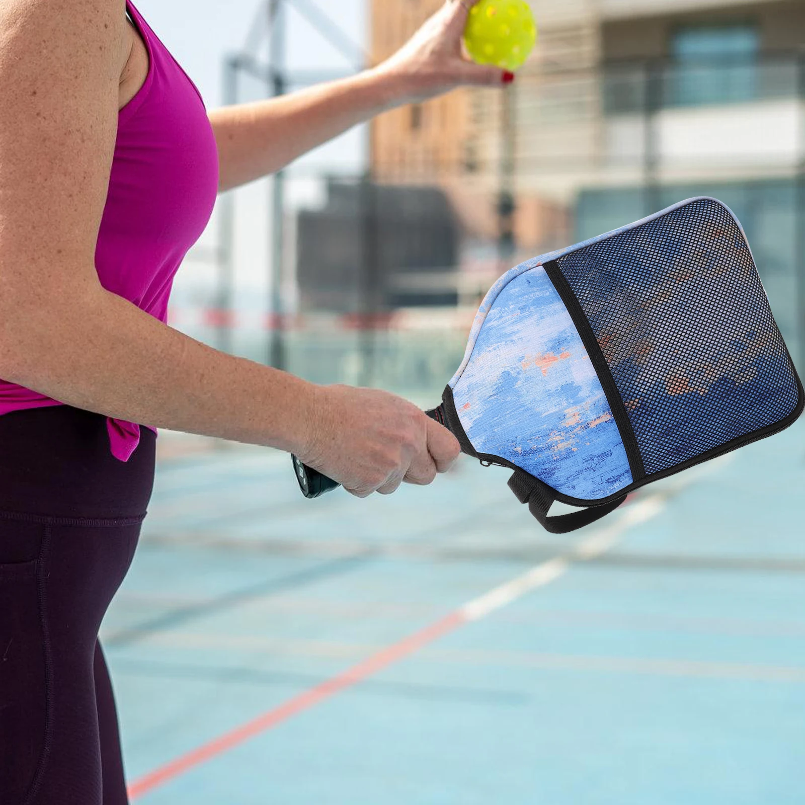 Pickleball Racket Protective Cover Blue Portable Outdoor Neoprene Compact Reusable Storage Kit Bag Toy Sports Ball Cover
Pickleball Racket Protective Cover Blue Portable Outdoor Neoprene Compact Reusable Storage Kit Bag Toy Sports Ball Cover