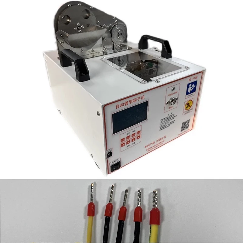 Tubular terminal crimping and stripping machines, European pin terminal automatic crimping BVR 0.5/0.75/1.0/1.5/2.5
Tubular terminal crimping and stripping machines, European pin terminal automatic crimping BVR 0.5/0.75/1.0/1.5/2.5