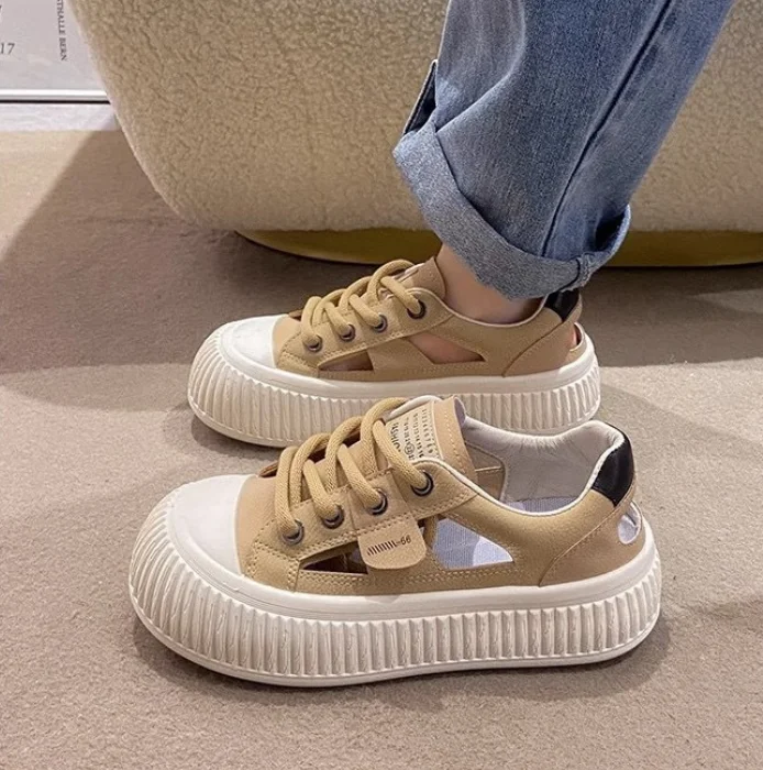 Summer New Fashion Casual Shoe Thick Sole Retro -style Sandals Color Hollow Hole Shoes Women's Shoes
Summer New Fashion Casual Shoe Thick Sole Retro -style Sandals Color Hollow Hole Shoes Women's Shoes