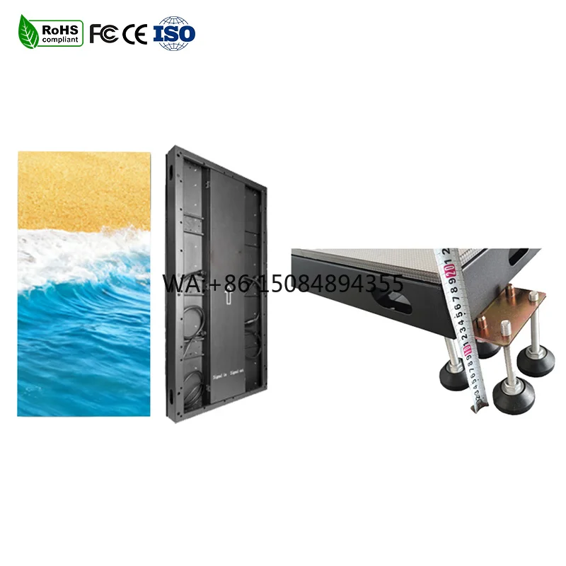 LED Panel Screen for Stage Indoor Dance Subway Self-Service Business-Full-Color High Brightness P3.91/P2.976/P2.5 Interactive
LED Panel Screen for Stage Indoor Dance Subway Self-Service Business-Full-Color High Brightness P3.91/P2.976/P2.5 Interactive