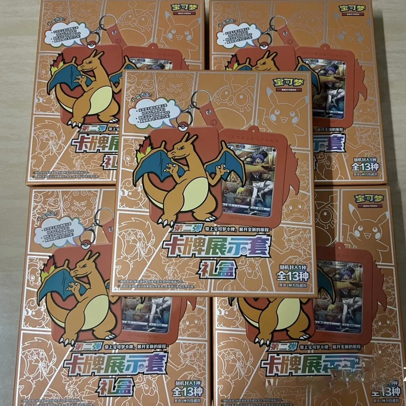 In Stock Original Chinese PokéMon Ptcg Card Protection Display Set Gift Boxes Blind Boxes Random 13 Styles Collectible Toys Gift
In Stock Original Chinese PokéMon Ptcg Card Protection Display Set Gift Boxes Blind Boxes Random 13 Styles Collectible Toys Gift