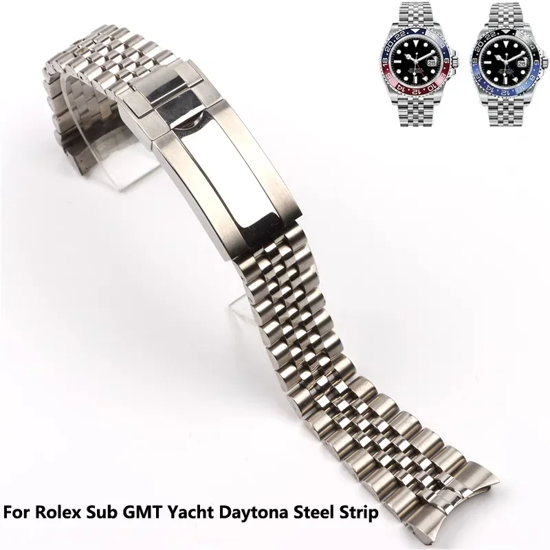 For Rolex Sub GMT Yacht Daytona 20mm 21mm Men Watch Strap Luxury Bracelet Mod Parts Replacement Jubilee wrist Accessories
For Rolex Sub GMT Yacht Daytona 20mm 21mm Men Watch Strap Luxury Bracelet Mod Parts Replacement Jubilee wrist Accessories