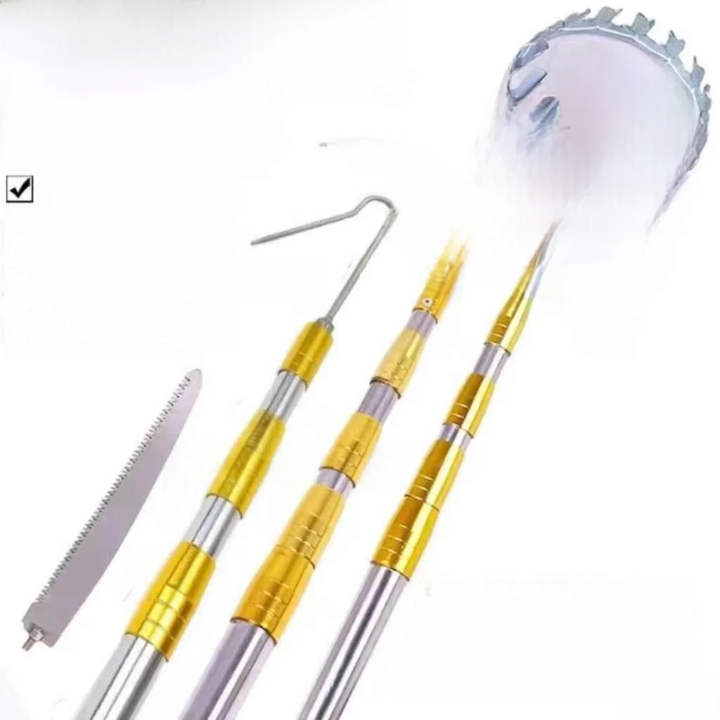 Многофункциональный нож-крючок из нержавеющей стали с выдвижной ручкой для сбора сакуры и обрезки
Многофункциональный нож-крючок из нержавеющей стали с выдвижной ручкой для сбора сакуры и обрезки