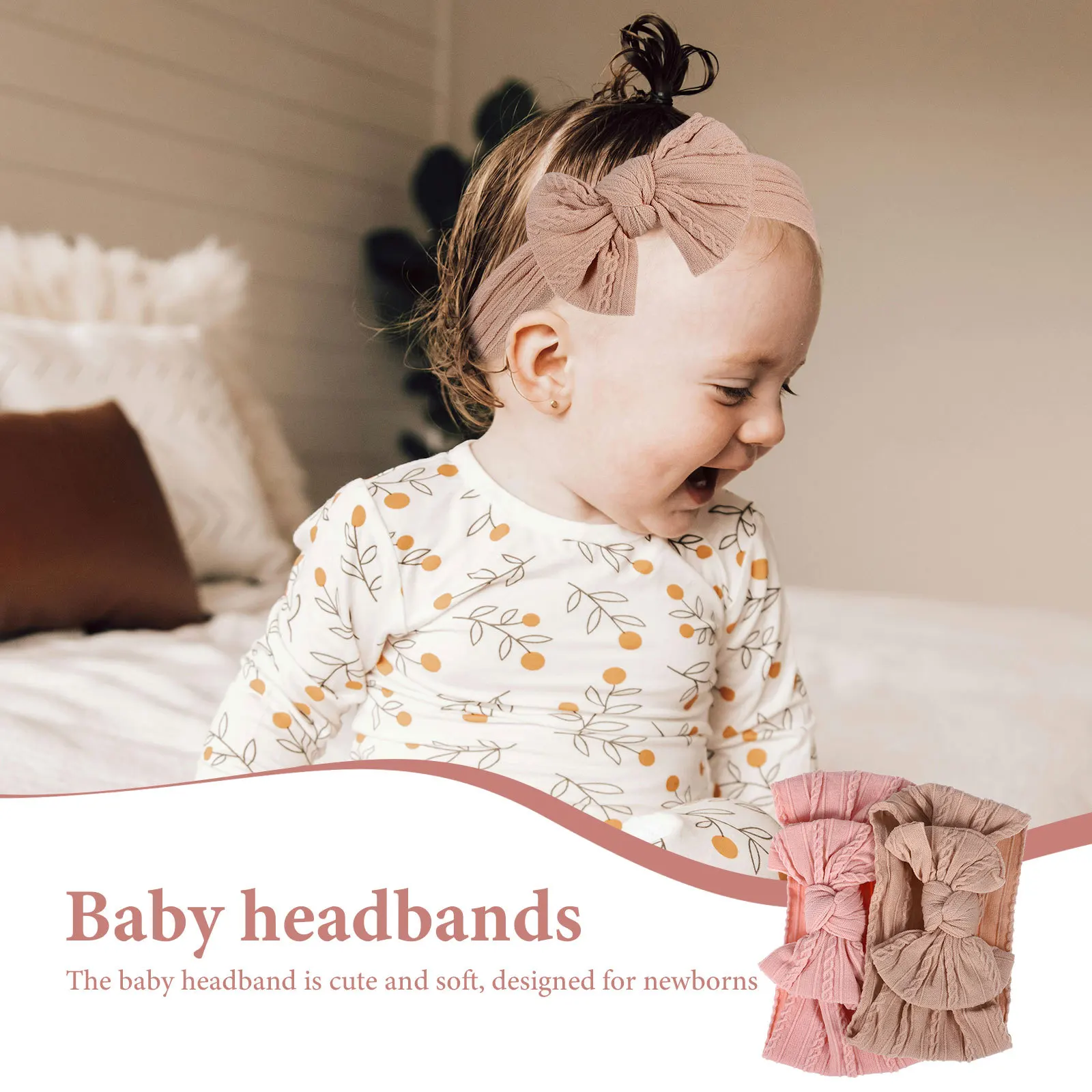 2Pcs Baby Bow Headbands for Newborns Toddlers Girls Comfortable Durable Adjustable Elasticity Baby Headbands Bow Headband
2Pcs Baby Bow Headbands for Newborns Toddlers Girls Comfortable Durable Adjustable Elasticity Baby Headbands Bow Headband