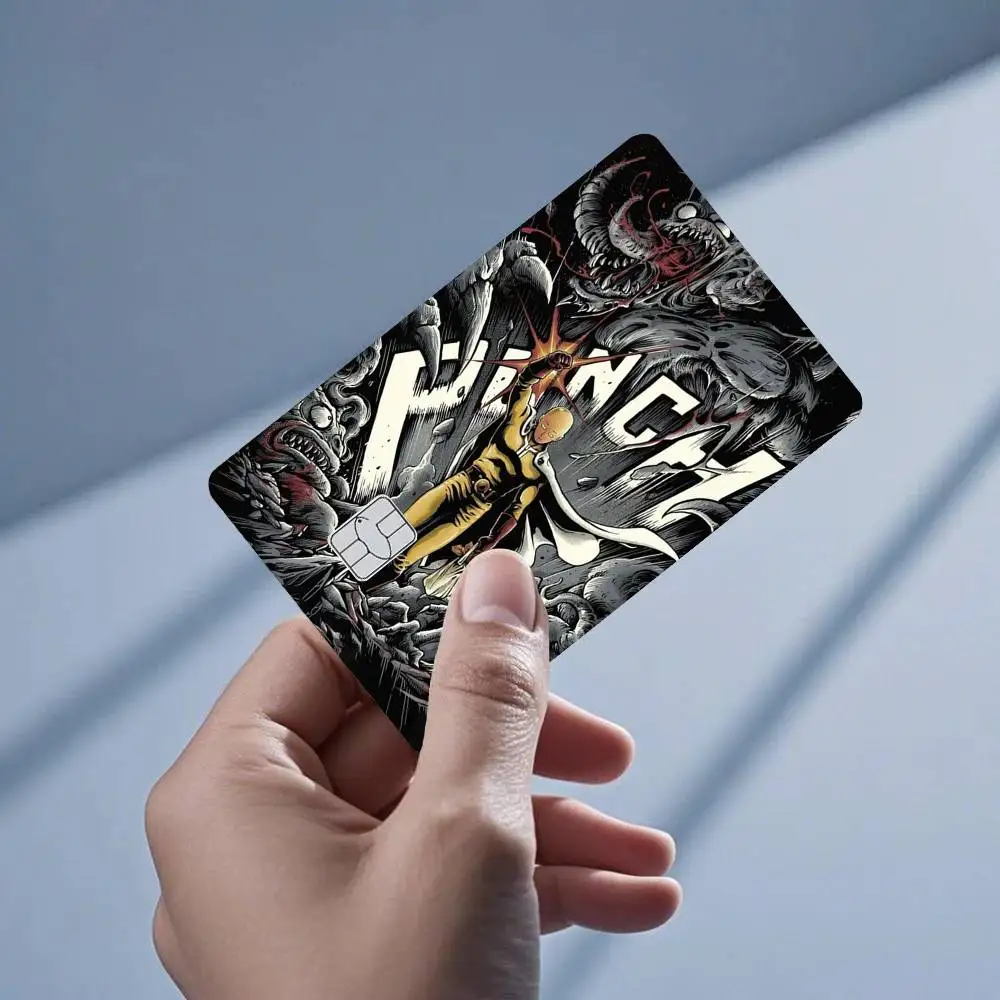 One Punch Man 4pcs 1Set Laser Holographic Sticker Skin Cover for Credit Bank Debit Card
One Punch Man 4pcs 1Set Laser Holographic Sticker Skin Cover for Credit Bank Debit Card