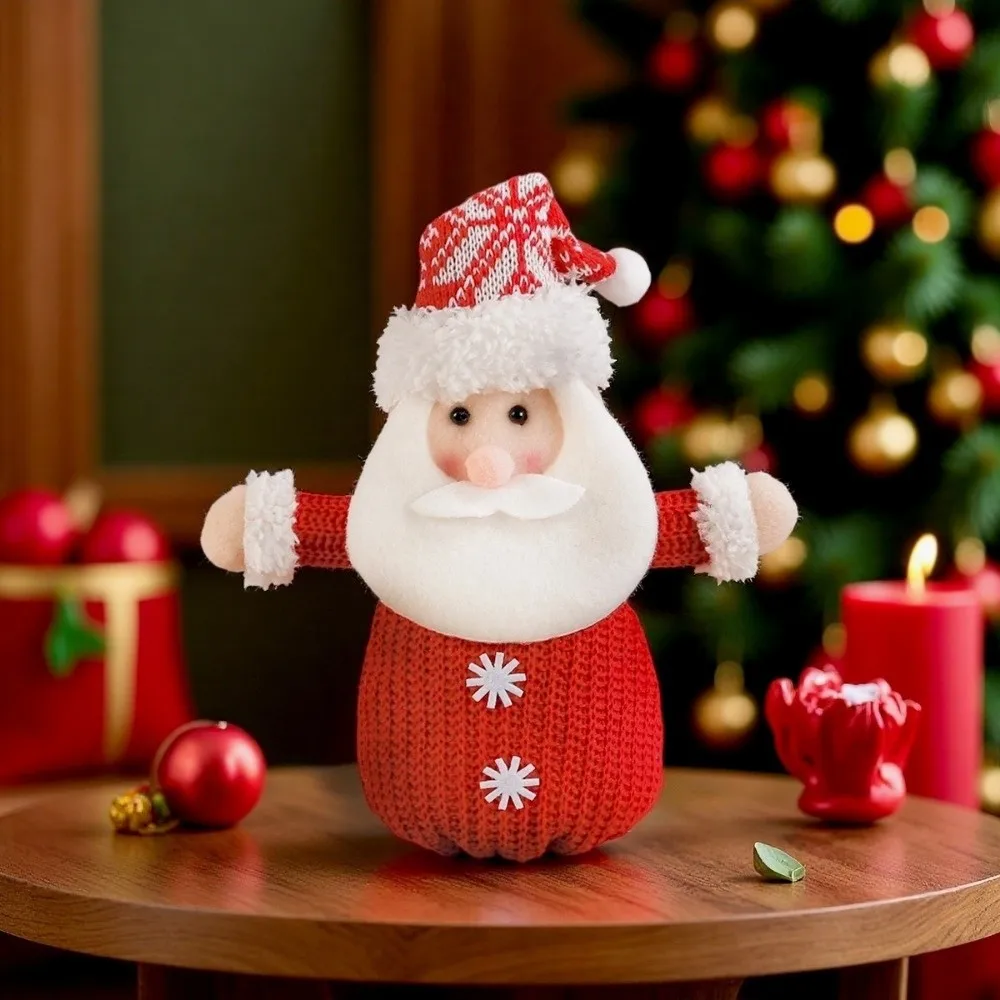 Christmas Eve Snowman Christmas Candy Bag Santa Claus Reusable Christmas Doll Bag Knitted Cartoon Gift Bag Stocking Fillers
Christmas Eve Snowman Christmas Candy Bag Santa Claus Reusable Christmas Doll Bag Knitted Cartoon Gift Bag Stocking Fillers