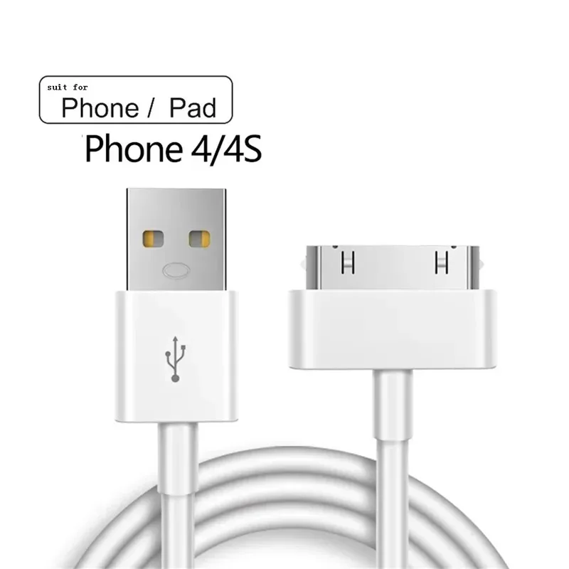30 Pin USB Charger Cable For IPhone 4 4s 3G 3GS iPad 1 2 3 iPod Adapter
30 Pin USB Charger Cable For IPhone 4 4s 3G 3GS iPad 1 2 3 iPod Adapter