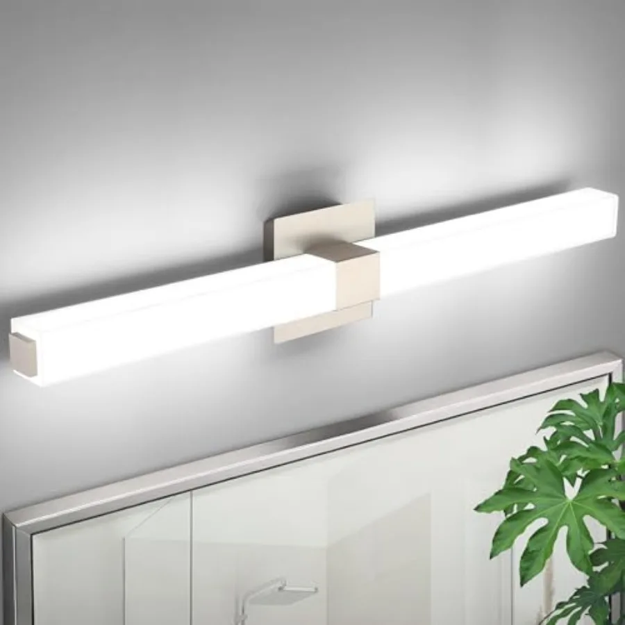 Modern Vanity Light Bar: IP44 Waterproof Bathroom Light Fixtures Over Mirror 6000K Daylight 22W
Modern Vanity Light Bar: IP44 Waterproof Bathroom Light Fixtures Over Mirror 6000K Daylight 22W