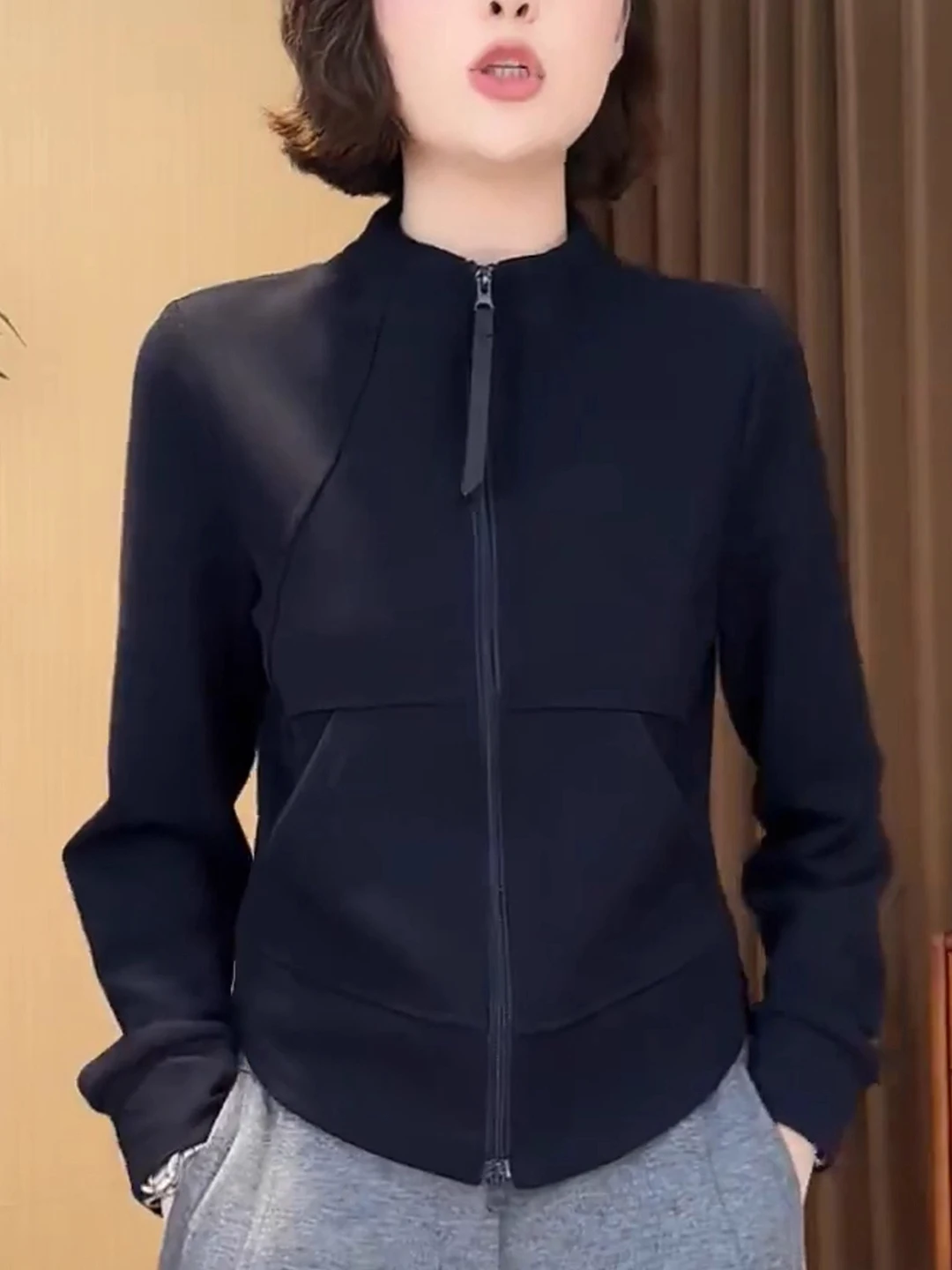 Slimming Pure Color Double Zipper Hoodie Open Cardigan High-End Feel Long Sleeve Base Shirt Fashionable Top for Women Autumn ...
Slimming Pure Color Double Zipper Hoodie Open Cardigan High-End Feel Long Sleeve Base Shirt Fashionable Top for Women Autumn ...