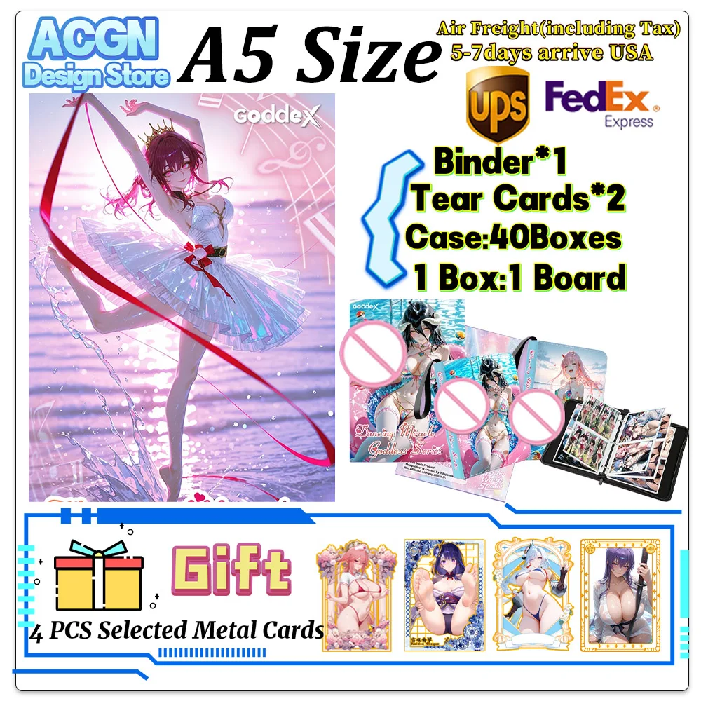 Оптовая продажа, 2025 г., новейшая серия A5 Dancing Miracle Goddess, акриловая карточная доска Waifu, стекло Yae Miko Doujin, игрушки, художественная доска, подарок
Оптовая продажа, 2025 г., новейшая серия A5 Dancing Miracle Goddess, акриловая карточная доска Waifu, стекло Yae Miko Doujin, игрушки, художественная доска, подарок