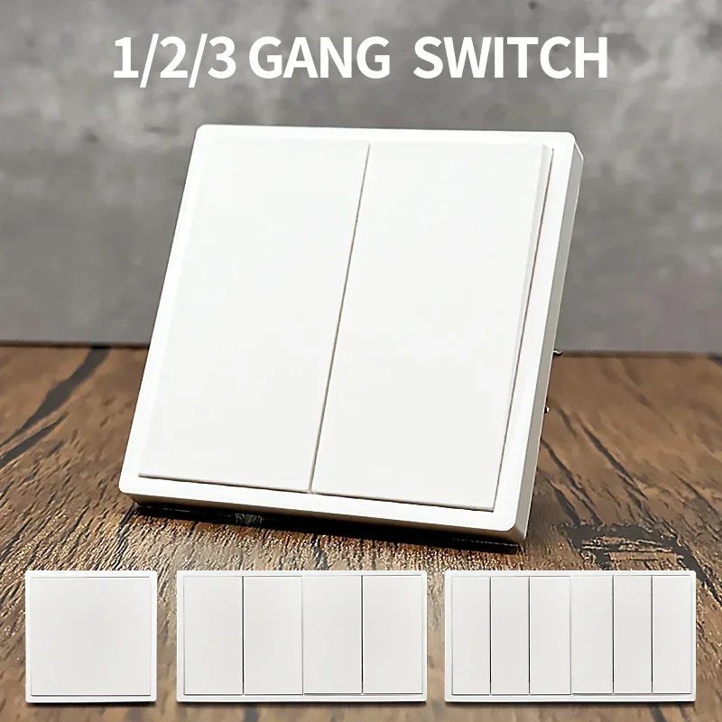 EU 80×80mm two position switch European standard switch socket PC panel two open single control dual control wall switch with
EU 80×80mm two position switch European standard switch socket PC panel two open single control dual control wall switch with