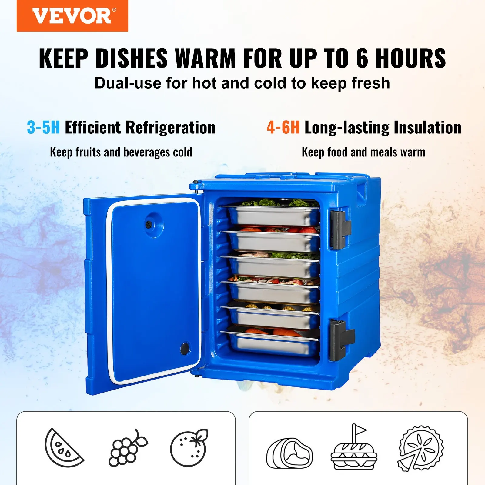 Insulated Food Pan Carrier Stackable Catering Dishbox 90L Chafing Dish
Insulated Food Pan Carrier Stackable Catering Dishbox 90L Chafing Dish