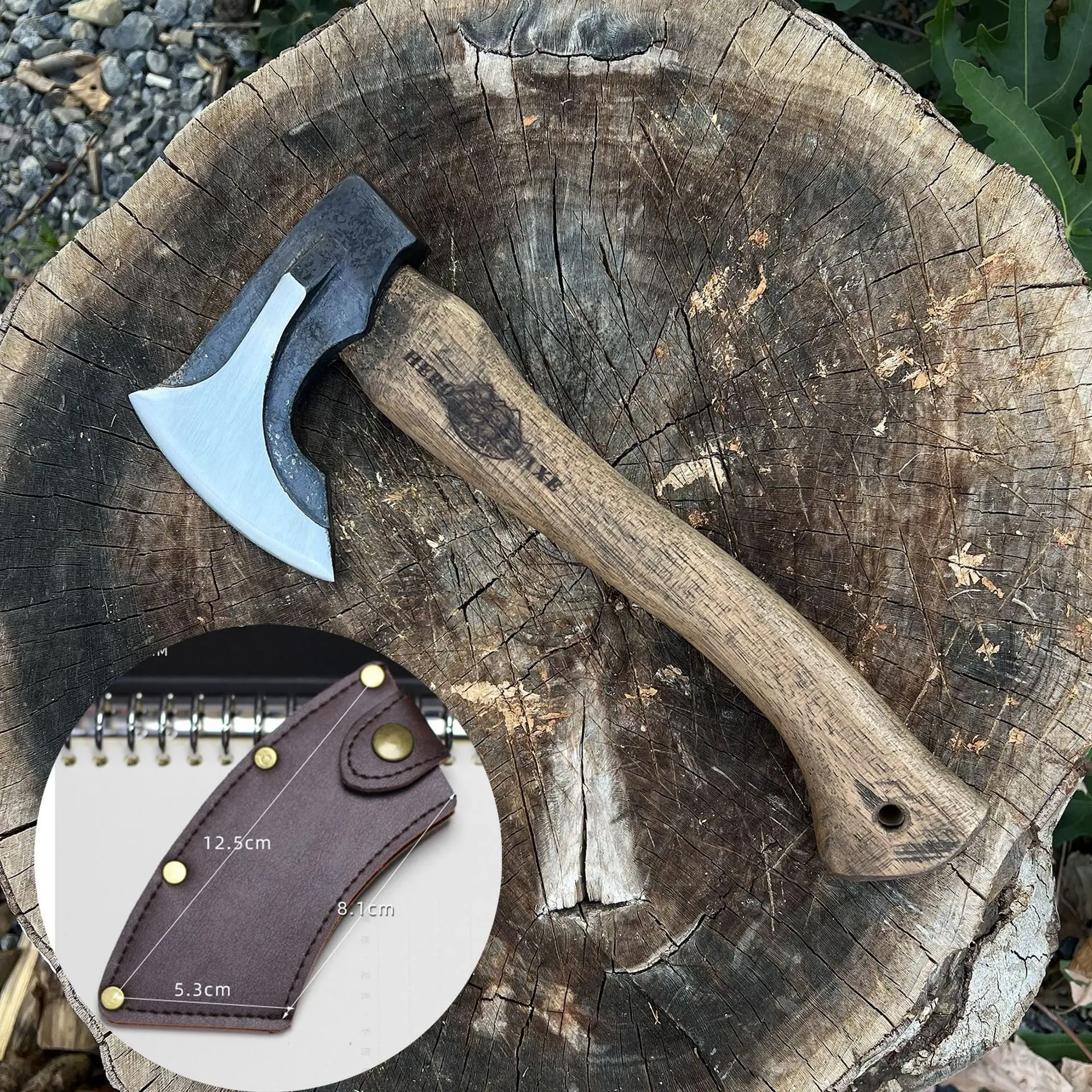 Тактический топор из высокоуглеродистой стали для самообороны, кемпинга, туризма, выживания и лесозаготовок, многофункциональный, для использования на открытом воздухе
Тактический топор из высокоуглеродистой стали для самообороны, кемпинга, туризма, выживания и лесозаготовок, многофункциональный, для использования на открытом воздухе