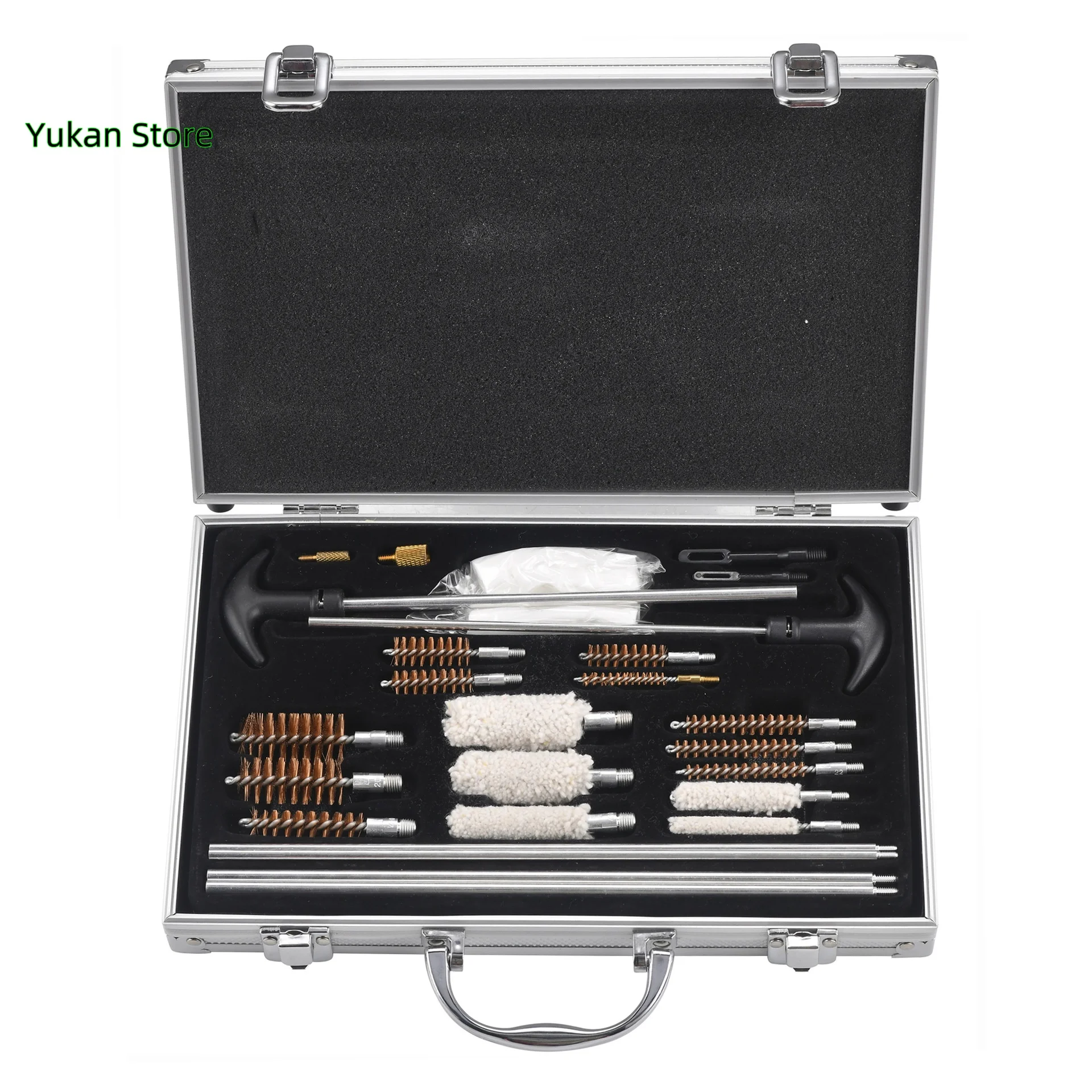Universal Gun Barrel Dredging and Cleaning Tool Set Multi Caliber Copper Wire Cotton Thread Gun Brush Combination
Universal Gun Barrel Dredging and Cleaning Tool Set Multi Caliber Copper Wire Cotton Thread Gun Brush Combination