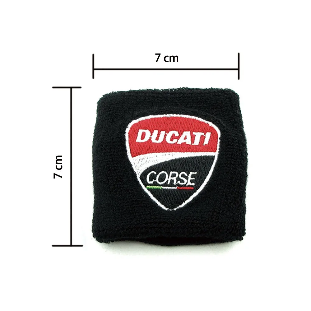New Embroidery Motorcycle Brake Fluid Tank Cover Reservoir Sock for Ducati Monster Panigale Diavel V4 Scrambler Accessory
New Embroidery Motorcycle Brake Fluid Tank Cover Reservoir Sock for Ducati Monster Panigale Diavel V4 Scrambler Accessory