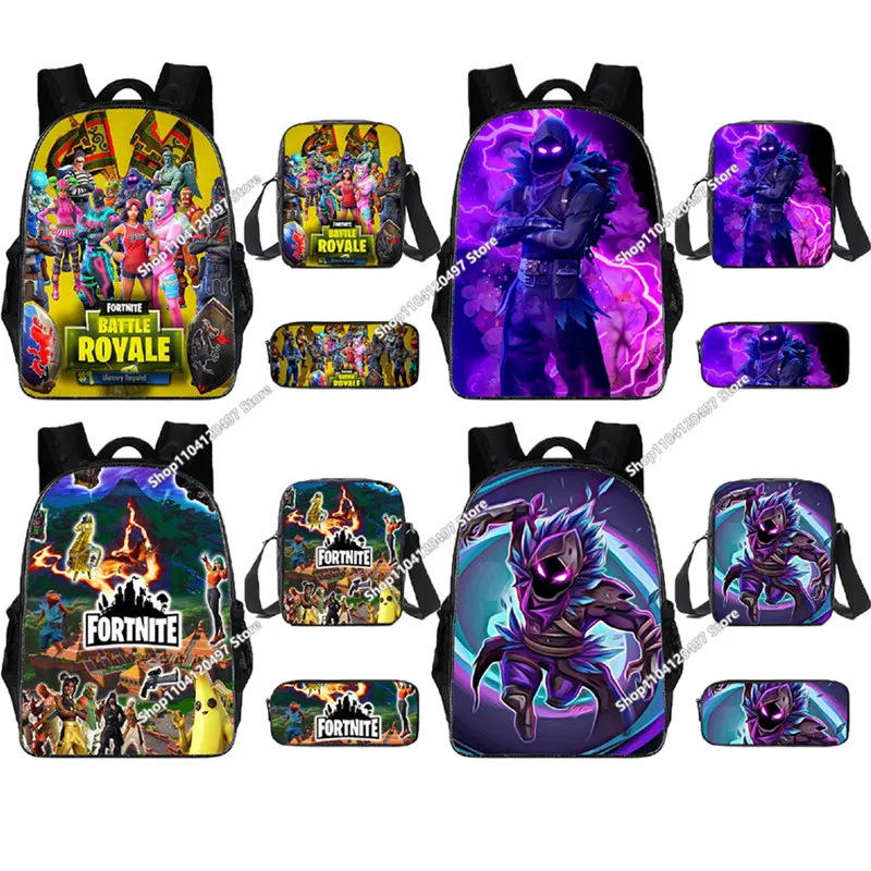 Fortnites Backpacks 3pcs Set Kid Child Schoolbag Pencilcase cosplay Schoolbag Cool Boys Girls Student Bag
Fortnites Backpacks 3pcs Set Kid Child Schoolbag Pencilcase cosplay Schoolbag Cool Boys Girls Student Bag