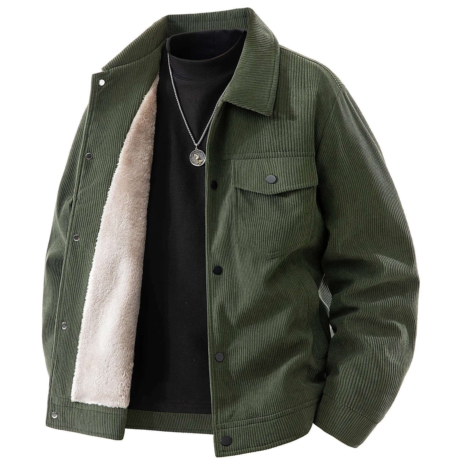 Мужская куртка RAISE осенне-зимняя, винтажная, утепленная флисом, в полоску, с отложным воротником, однобортная, с длинным рукавом, мужская верхняя одежда
Мужская куртка RAISE осенне-зимняя, винтажная, утепленная флисом, в полоску, с отложным воротником, однобортная, с длинным рукавом, мужская верхняя одежда