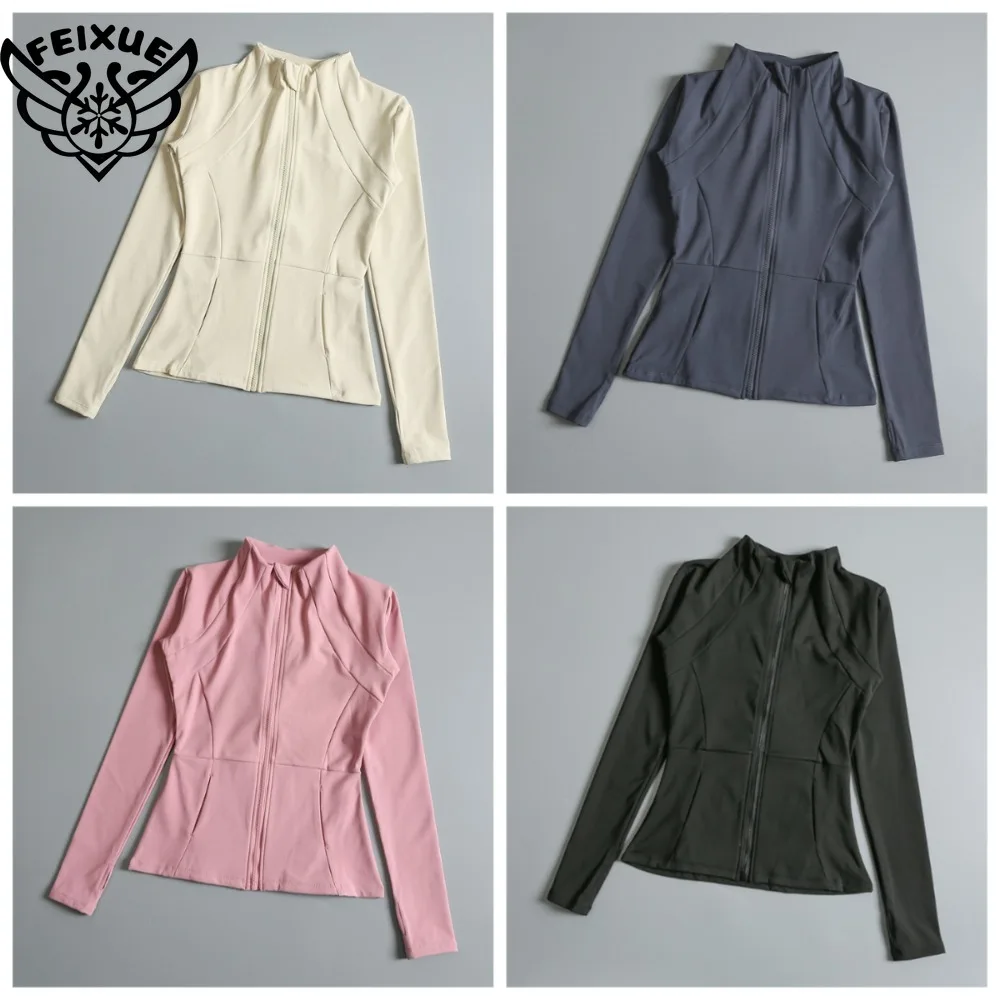Yoga Tops Windbreaker Zipper Running Jackets Women Long Sleeve Running Sports Sweatshirts Ladies Workout Fitness Coat Activewear
Yoga Tops Windbreaker Zipper Running Jackets Women Long Sleeve Running Sports Sweatshirts Ladies Workout Fitness Coat Activewear