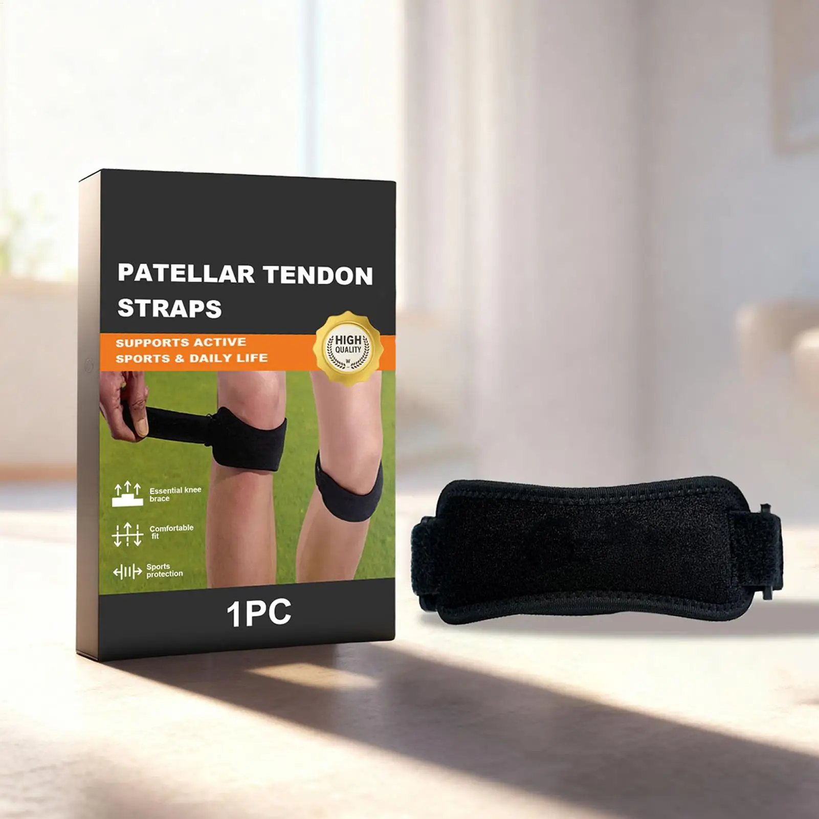 Knee Strap Adjustable Compression Sleeve Knee Sleeve For Basketball For Hiking Soccer Tennis Volleyball Squats Exercise Cycling
Knee Strap Adjustable Compression Sleeve Knee Sleeve For Basketball For Hiking Soccer Tennis Volleyball Squats Exercise Cycling