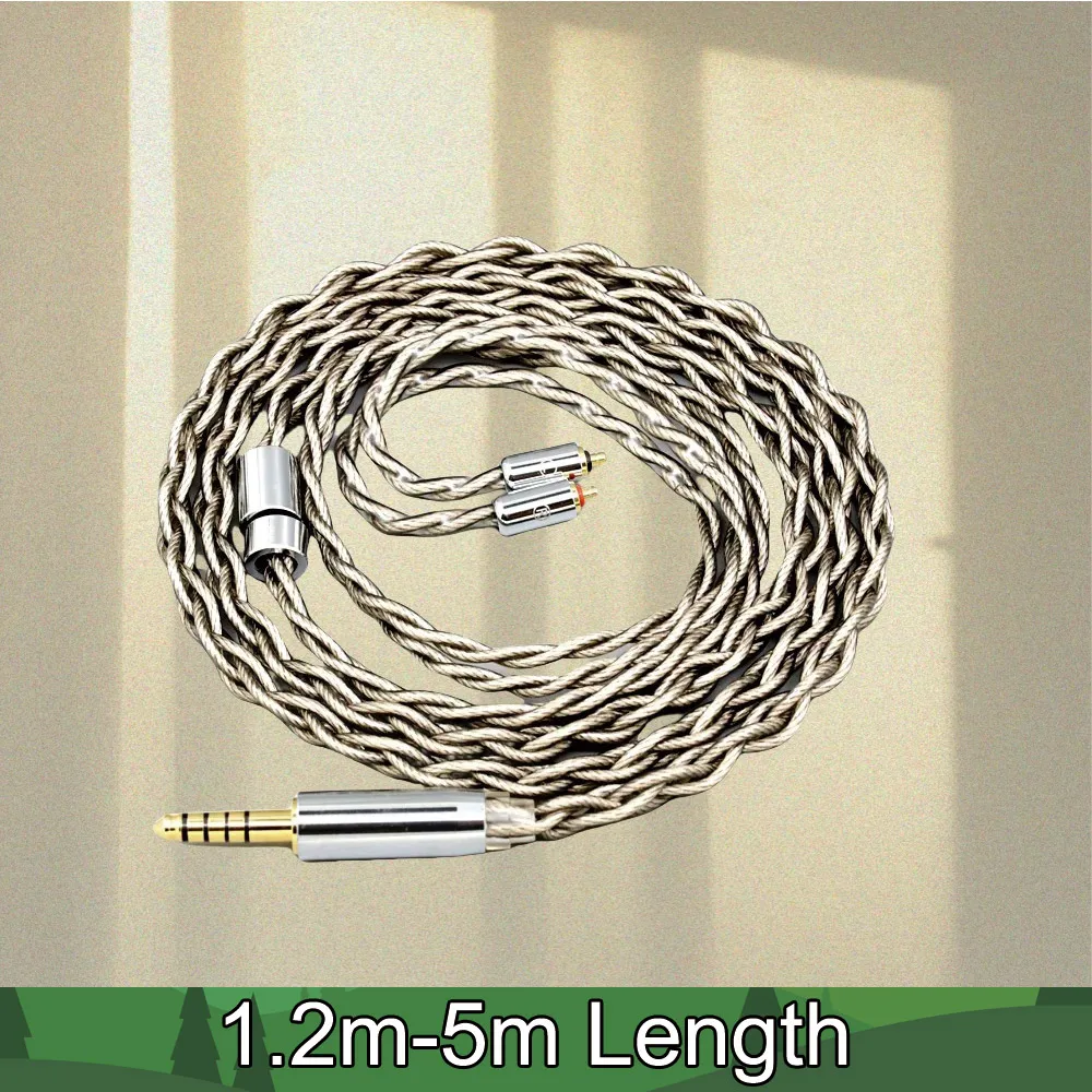 99% Pure Silver + Graphene For UE Live UE6 Pro Lighting SUPERBAX IPX 4 core 1.8mm Silver Plated Shield Earphone Cable 7926
99% Pure Silver + Graphene For UE Live UE6 Pro Lighting SUPERBAX IPX 4 core 1.8mm Silver Plated Shield Earphone Cable 7926