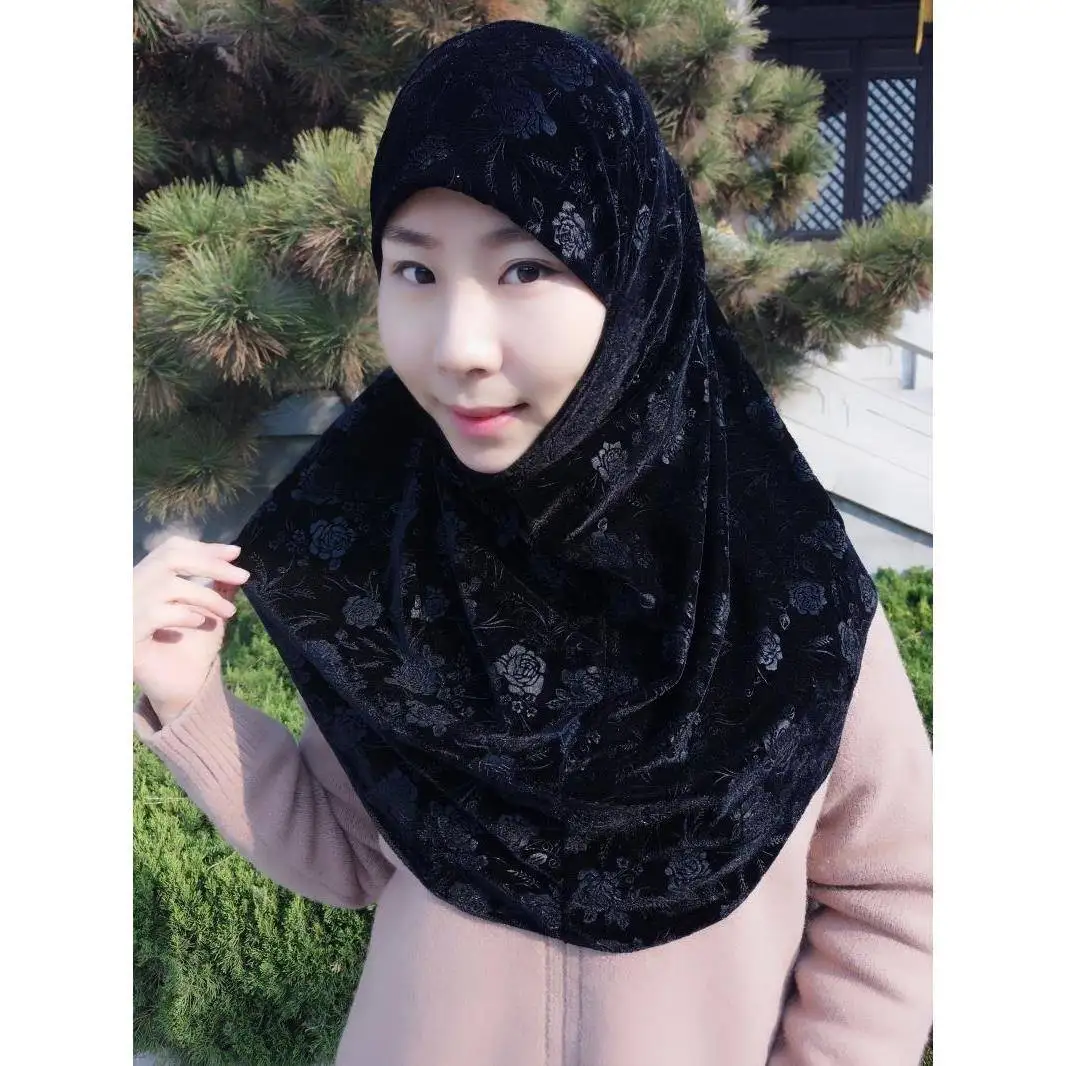 Velvet Soft Head Scarf Hijab Cap Muslim Stretchy Turban Full Cover Shawl Cap Full Neck Coverage for Lady
Velvet Soft Head Scarf Hijab Cap Muslim Stretchy Turban Full Cover Shawl Cap Full Neck Coverage for Lady