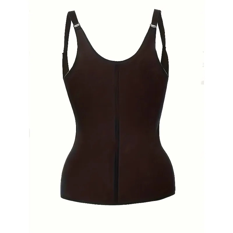 Zip Closure Open Chest Women's Shapewear, Firm Abdominal Support & Waist Shaping Garment, Soft Underwear-Grade Material
Zip Closure Open Chest Women's Shapewear, Firm Abdominal Support & Waist Shaping Garment, Soft Underwear-Grade Material