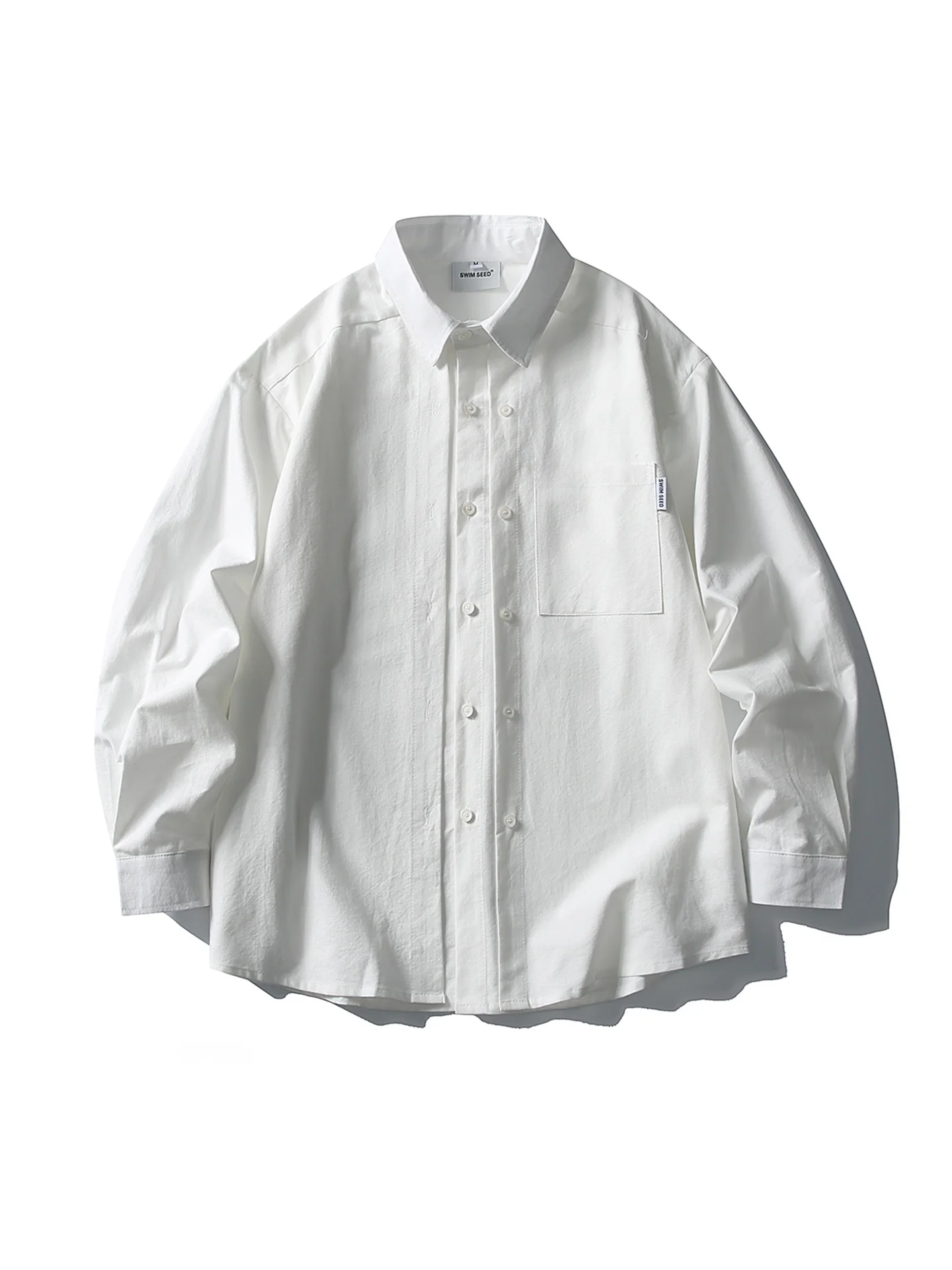 Retro Japanese Sle Long Sve Pure Cotton Casual irt Men's Spring Double Button Flap Collar Pure Color Outerwear Coat
Retro Japanese Sle Long Sve Pure Cotton Casual irt Men's Spring Double Button Flap Collar Pure Color Outerwear Coat