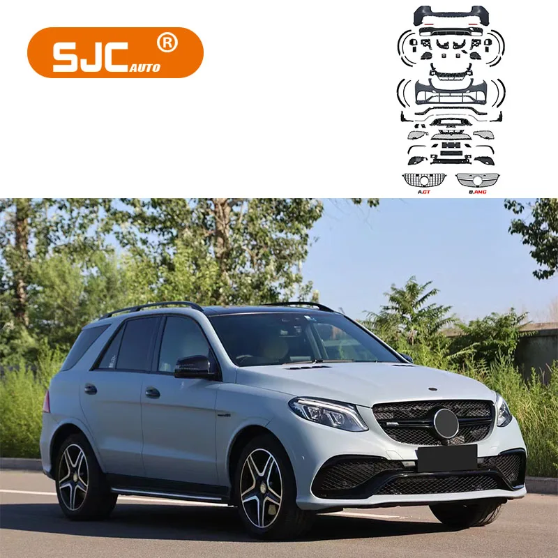 SJC Auto For Mercedes Benz GLE W166 2015-2019 Upgrade To W166 GLE63 Bodykit Front Rear Bumper Grille Car Accessories Body Part
SJC Auto For Mercedes Benz GLE W166 2015-2019 Upgrade To W166 GLE63 Bodykit Front Rear Bumper Grille Car Accessories Body Part