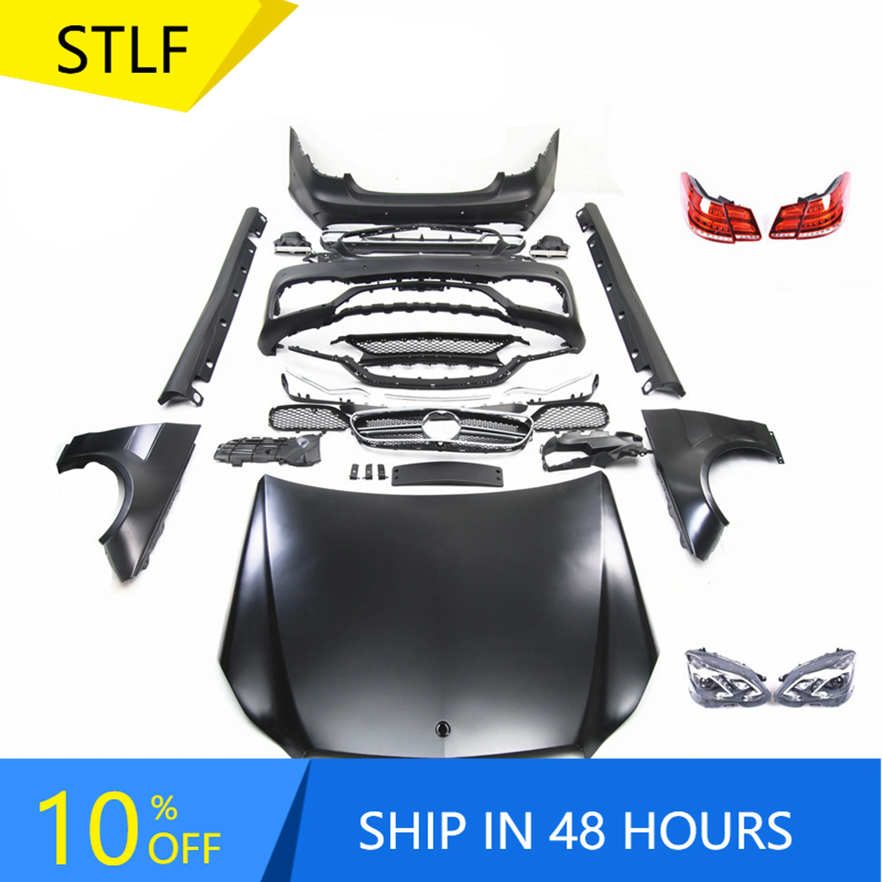 STLF for Mercedess benzs E ClassW212 09-15 Upgrade toE63 AMGs Model Include Front and Rear Bumper Side Skirt Front Spoiler
STLF for Mercedess benzs E ClassW212 09-15 Upgrade toE63 AMGs Model Include Front and Rear Bumper Side Skirt Front Spoiler