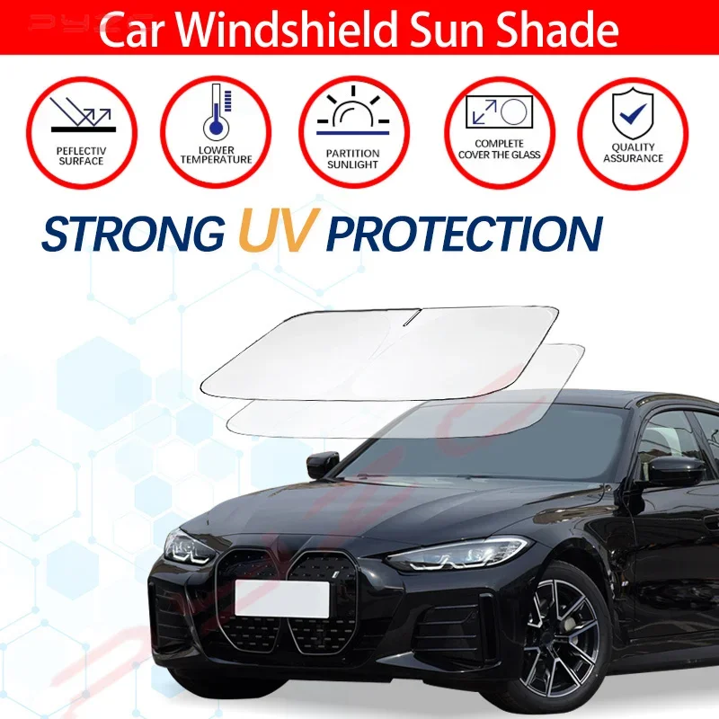 Windshield Sun Shade For BMW i4 G26 Sunshade Sun Visor Protector Foldable Blocks UV Rays Keep Your Car Cooler
Windshield Sun Shade For BMW i4 G26 Sunshade Sun Visor Protector Foldable Blocks UV Rays Keep Your Car Cooler