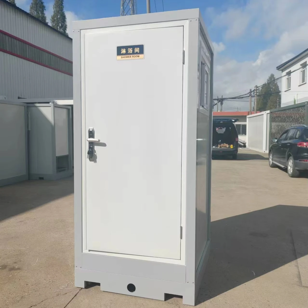 Modern Design Outdoor Public Prefabricated Mobile Prefab Portable Container Toilet with Steel Sandwich Panel
Modern Design Outdoor Public Prefabricated Mobile Prefab Portable Container Toilet with Steel Sandwich Panel