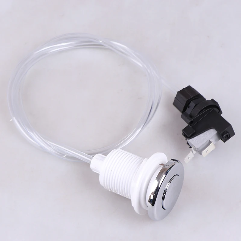 1Set 16A 250V On Off Push Air Button Switch Jet Tool Set Pneumatic Air Pressure Switch Knob Bath Spa Tubing Kit
1Set 16A 250V On Off Push Air Button Switch Jet Tool Set Pneumatic Air Pressure Switch Knob Bath Spa Tubing Kit