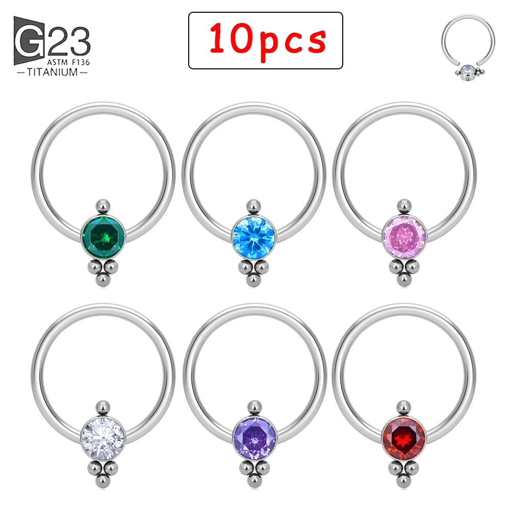 Титановые кольца для пирсинга септума ASTM F136 G23, 16G, с цирконами, серьги-клики для хряща, трагуса, женские украшения для тела
Титановые кольца для пирсинга септума ASTM F136 G23, 16G, с цирконами, серьги-клики для хряща, трагуса, женские украшения для тела 